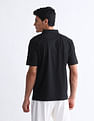 USPA Active Textured Slim Fit Polo Shirt