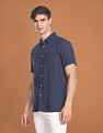 Flying Machine Solid Slim Fit Shirt