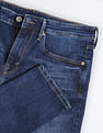 Flying Machine Mid Rise Slash Slim Tapered Jeans