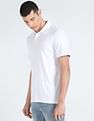 Calvin Klein Cotton Liquid Touch Solid Polo Shirt
