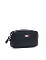 Tommy Hilfiger Solid Blue Pu Sling Bag