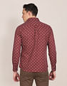 U.S. Polo Assn. Spread Collar Printed Casual Shirt