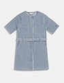 Tommy Hilfiger Kids Girls Printed Regular-Fit Cotton Dresses