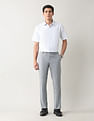 Arrow Mid Rise Regular Fit Trousers