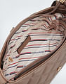 U.S. Polo Assn. Women Quilted Monogram Baguette Bag