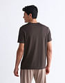USPA Active Brand Embossed Slim Fit T-Shirt
