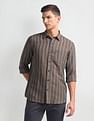 Arrow Sports Linen Blend Slim Fit Shirt