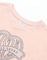 U.S. Polo Assn. Kids Girls Stud Detailed Relaxed Fit T-Shirt