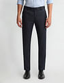 Arrow Solid Dobby Trousers