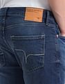 Flying Machine Slash Slim Tapered Fit Jeans