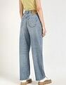 Calvin Klein Jeans Womens Whiskered Relaxed Fit Jeans