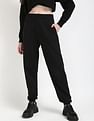 Calvin Klein Jeans Regular-Fit Solid Mid Rise Trouser