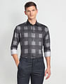 Arrow Windowpane Check Cotton Shirt