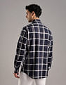 Tommy Hilfiger Checked Regular Fit Plain Woven Shirt