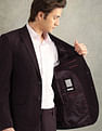 Arrow Self Design Dobby Two Piece Suit