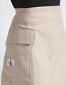 Calvin Klein Flannel Wrap Skirt