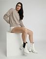 Calvin Klein Jeans Embro Badge V Neck Sweater