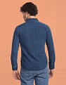 Flying Machine Patch Pocket Twill Denim Shirt