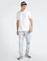 Calvin Klein Smooth Cotton Solid T-Shirt