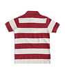 U.S. Polo Assn. Kids Boys Horizontal Striped Regular Fit Polo Shirt