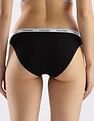 Calvin Klein Underwear Solid Low Rise Bikini Briefs - Pack Of 3
