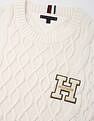 Tommy Hilfiger Aop Relaxed-Fit Cotton Sweater