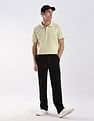 Calvin Klein Jeans Regular-Fit Solid Cotton Polo Shirt