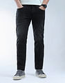 Flying Machine Mid Rise Freddie Slim Straight Fit Jeans