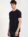 Tommy Hilfiger Solid Regular-Fit Cotton T-Shirt