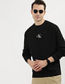 Calvin Klein Transitional Cotton Monologo Sweater
