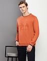 Calvin Klein Embossed Monogram Tipped Sweatshirt