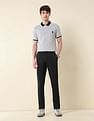 U.S. Polo Assn. Textured Austin Slim Fit Twill Trousers