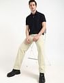 Tommy Hilfiger Solid Regular-Fit Cotton Polo Shirt