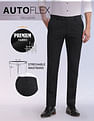 Arrow Solid Twill Slim Fit Trousers
