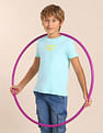 U.S. Polo Assn. Kids Boys Solid Regular Fit T-Shirt