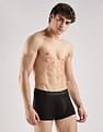 Calvin Klein Underwear Multi-Coloured Solid Low Rise Trunk - Pack Of 3