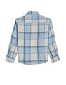 U.S. Polo Assn. Kids Boys Tartan Check Herringbone Weave Shirt