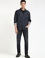 Calvin Klein Jeans Solid Regular-Fit Denim Shirt