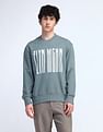 Flying Machine Relaxed Fit Printed Sweatshirt