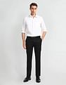 Arrow Mid Rise Carson Tapered Fit Trousers