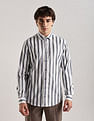 Calvin Klein Jeans Vertical Stripes Regular Fit Poplin Woven Shirt