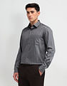 Arrow Italian Elegance Striped Slim Fit Shirt
