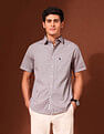 U.S. Polo Assn. Geometric Printed Tailored Fit Shirt