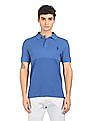 U.S. Polo Assn. Denim Co. Ribbed Collar Tonal Panel Polo Shirt