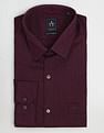 Arrow Solid Manhattan Slim Fit Shirt
