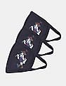 U.S. Polo Assn. Kids Triple Layer Antiviral Outdoor Face Masks - Pack Of 3