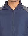 Flying Machine Colour Block Bomber Jacket