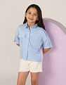U.S. Polo Assn. Kids Girls Solid Top