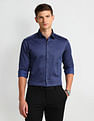 Arrow Manhattan Slim Satin Weave Shirt