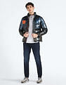 Flying Machine Slash Slim Tapered Rinsed Jeans